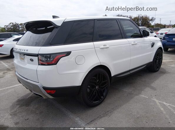 SALWG2RV0JA406719 2018 LAND ROVER RANGE ROVER SPORT Белый Задняя правая четверть