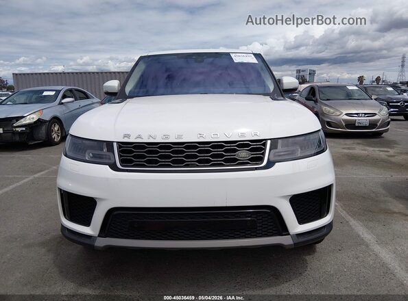 SALWG2RV0JA406719 2018 LAND ROVER RANGE ROVER SPORT Белый Вид щитка приборов