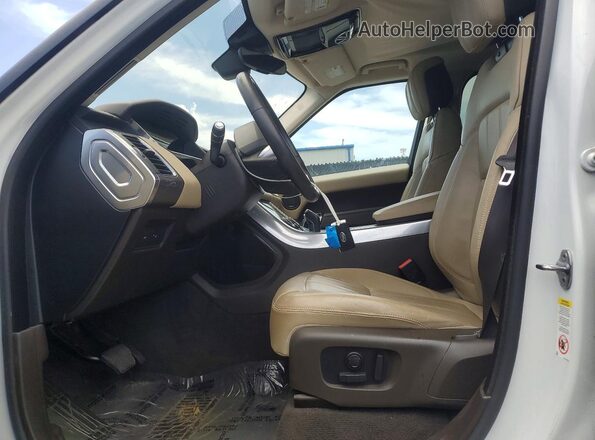 SALWG2RV1KA415186 2019 LAND ROVER RANGE Белый Вид салона спереди