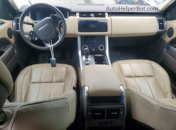 SALWG2RV1KA415186 2019 LAND ROVER RANGE Белый Вид панели приборов