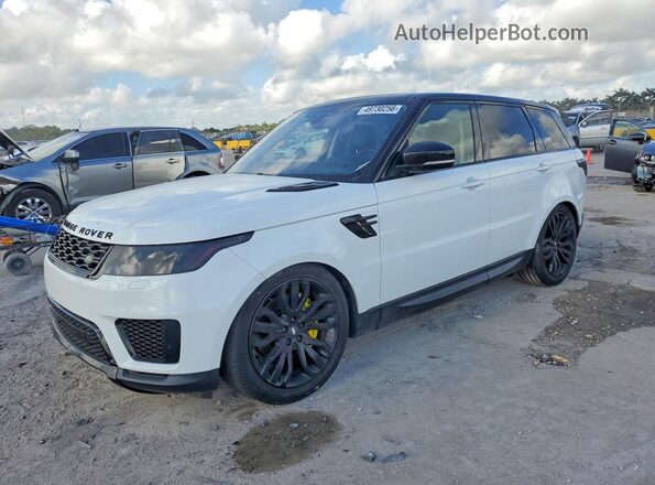 SALWG2RV3JA187867 2018 LAND ROVER RANGE Белый Передняя левая четверть