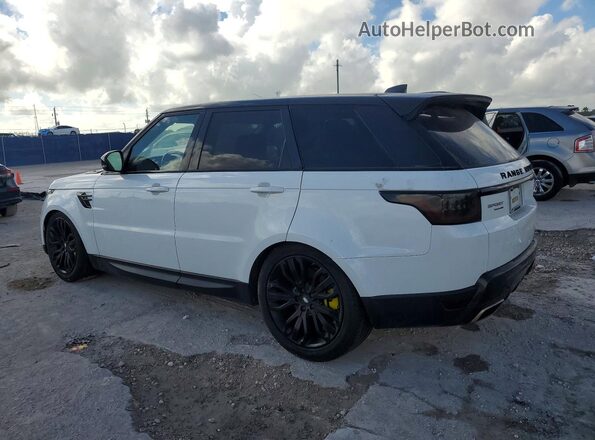 SALWG2RV3JA187867 2018 LAND ROVER RANGE Белый Задняя левая четверть