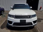 2018 Land Rover Range Rover Sport Se Белый vin: SALWG2RV3JA401482