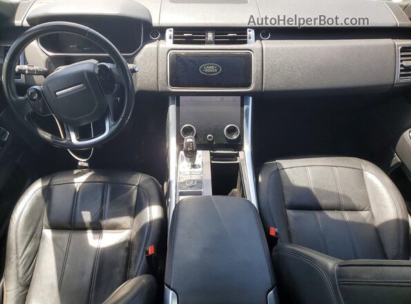 SALWG2RV3JA401482 2018 LAND ROVER RANGE Белый Вид панели приборов
