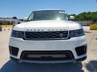 2019 Land Rover Range Rover Sport Se White vin: SALWG2RV5KA824310