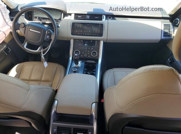 SALWG2RV5KA824310 2019 LAND ROVER RANGE White Vista del salpicadero