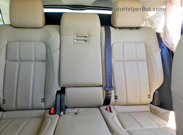 SALWG2RV5KA824310 2019 LAND ROVER RANGE White Vista de los asientos traseros