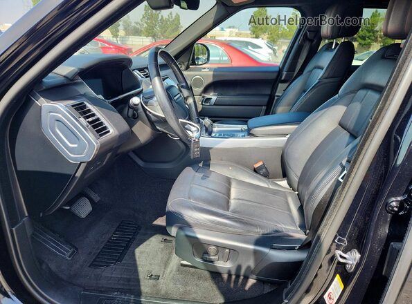SALWG2SU2LA716939 2020 LAND ROVER RANGE Черный Вид салона спереди