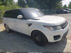 2016 Land Rover Range Rover Sport 3.0l V6 Supercharged Se White vin: SALWG2VF3GA642627