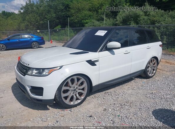 SALWG2VF3GA642627 2016 LAND ROVER RANGE ROVER SPORT White Przód lewy