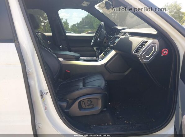 SALWG2VF3GA642627 2016 LAND ROVER RANGE ROVER SPORT White Widok wnętrza z przodu