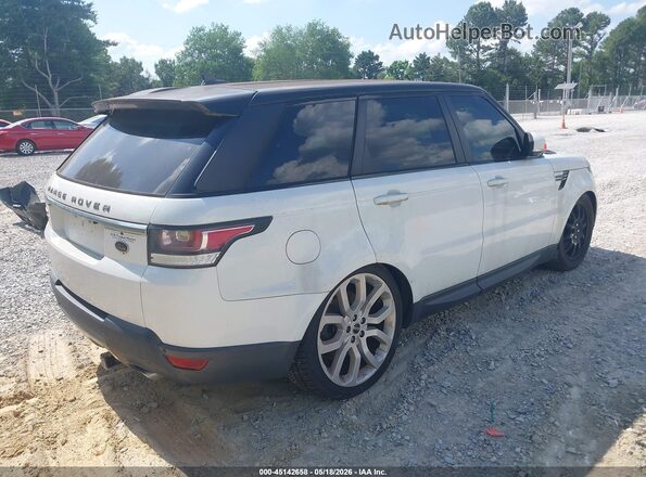 SALWG2VF3GA642627 2016 LAND ROVER RANGE ROVER SPORT White Tył prawy
