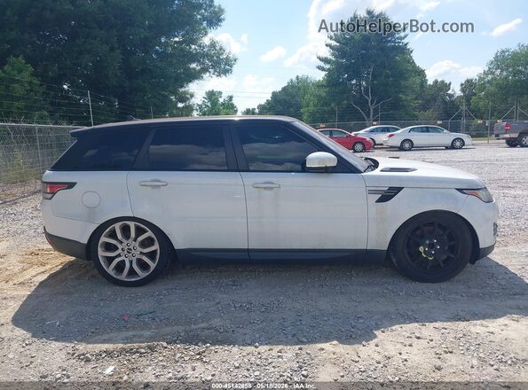 SALWG2VF3GA642627 2016 LAND ROVER RANGE ROVER SPORT White Widok zestawu wskaźników