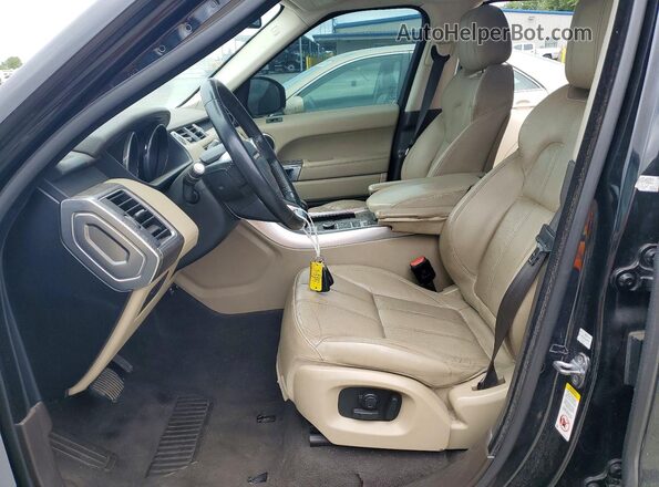 SALWG2VF4GA649148 2016 LAND ROVER RANGE Черный Вид салона спереди