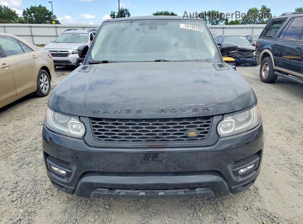 SALWG2VF4GA649148 2016 LAND ROVER RANGE Черный Вид спереди