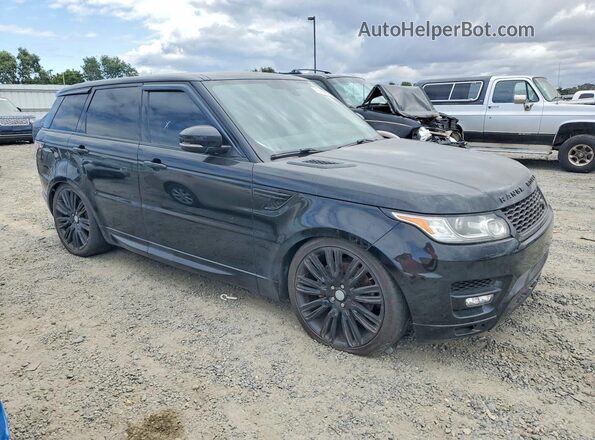 SALWG2VF4GA649148 2016 LAND ROVER RANGE Черный Передняя правая четверть