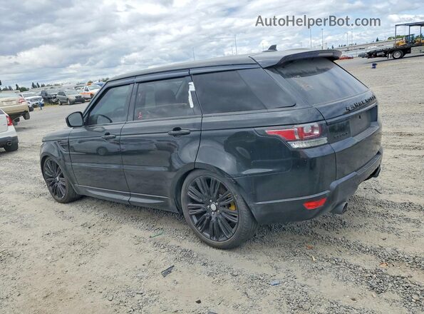 SALWG2VF4GA649148 2016 LAND ROVER RANGE Черный Задняя левая четверть