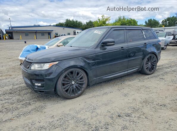 SALWG2VF4GA649148 2016 LAND ROVER RANGE Черный Передняя левая четверть