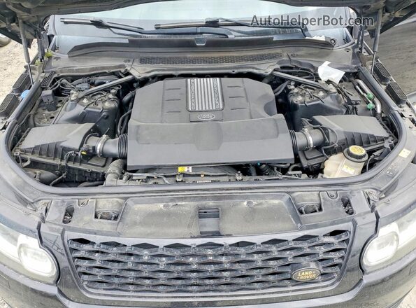 SALWG2VF4GA649148 2016 LAND ROVER RANGE Черный Вид задней части салона