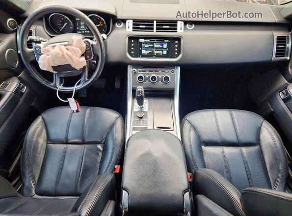 SALWG2VF7GA647068 2016 LAND ROVER RANGE Black Առջևի վահանակի տեսք