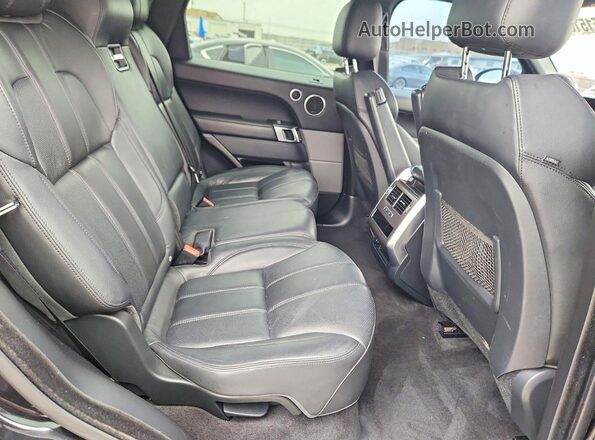 SALWG2VF7GA647068 2016 LAND ROVER RANGE Black Հետևի նստատեղերի տեսք