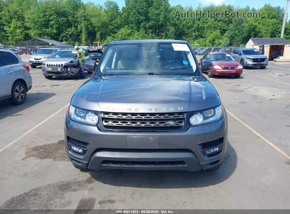 SALWG2VF9GA649520 2016 LAND ROVER RANGE ROVER SPORT Gray Вид щитка приладів