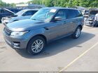2016 Land Rover Range Rover Sport 3.0l V6 Supercharged Se Gray vin: SALWG2VF9GA649520