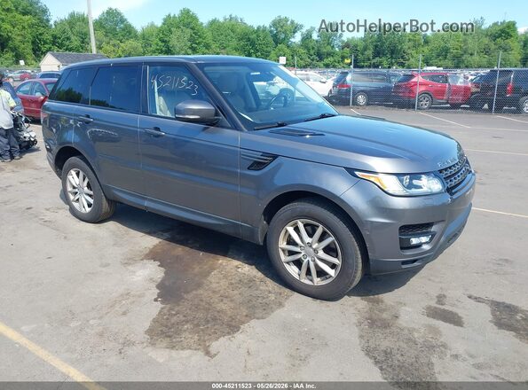 SALWG2VF9GA649520 2016 LAND ROVER RANGE ROVER SPORT Gray Передня права чверть