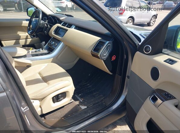 SALWG2VF9GA649520 2016 LAND ROVER RANGE ROVER SPORT Gray Вид салону спереду