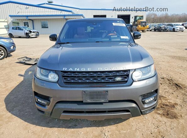 SALWR2EF1GA102705 2016 LAND ROVER RANGE Gray Widok z przodu