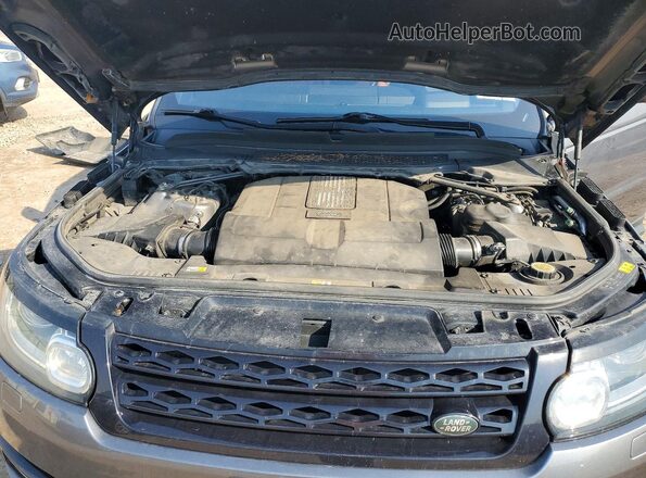 SALWR2EF1GA102705 2016 LAND ROVER RANGE Gray Widok komory silnika