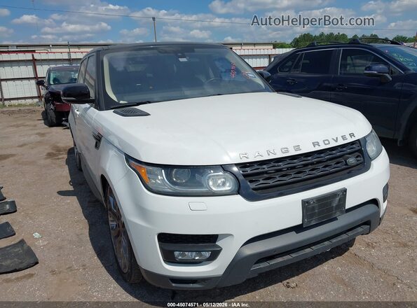 SALWR2EF1GA102851 2016 LAND ROVER RANGE ROVER SPORT White Front view