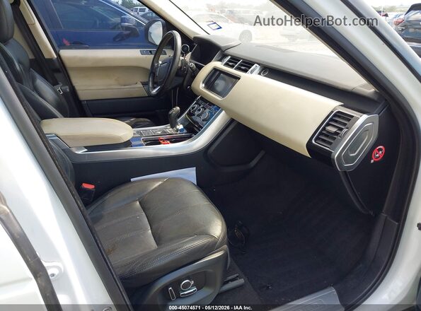 SALWR2EF1GA102851 2016 LAND ROVER RANGE ROVER SPORT White Front interior view