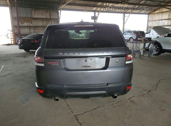SALWR2EF3GA102589 2016 LAND ROVER RANGE Серый Вид сзади