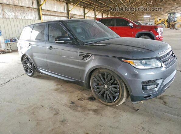 SALWR2EF3GA102589 2016 LAND ROVER RANGE Серый Передняя правая четверть