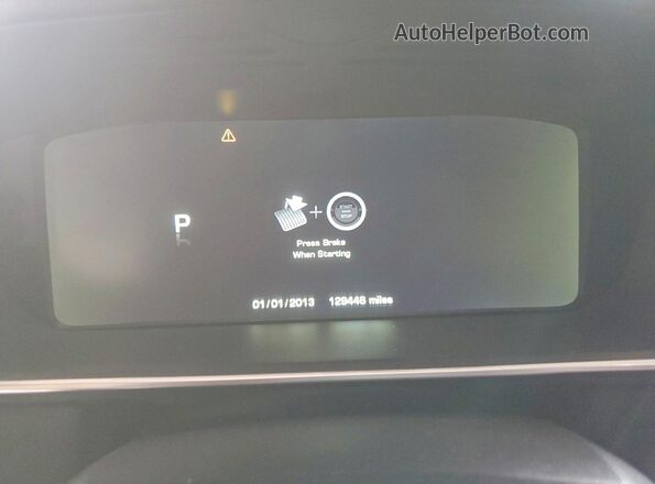 SALWR2EF3GA102589 2016 LAND ROVER RANGE Серый Вид щитка приборов
