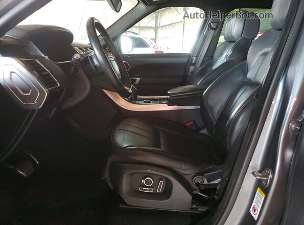 SALWR2EF3GA102589 2016 LAND ROVER RANGE Серый Вид салона спереди