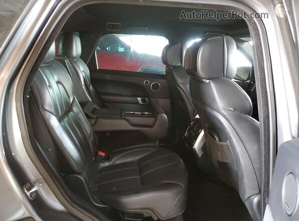 SALWR2EF3GA102589 2016 LAND ROVER RANGE Серый Вид задних сидений