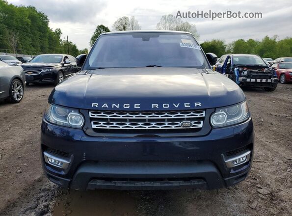 SALWR2EF4GA108594 2016 LAND ROVER RANGE Синий Вид спереди