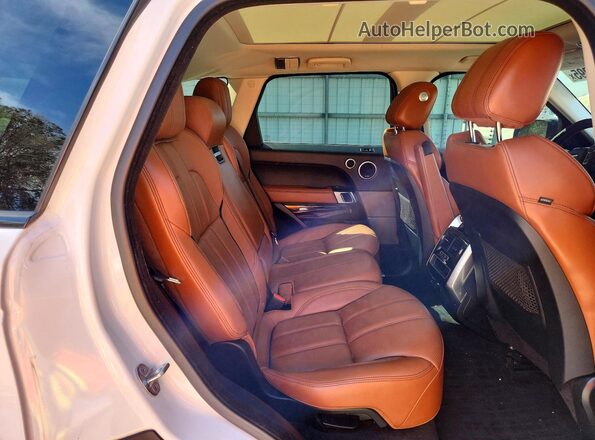 SALWR2EF6GA105132 2016 LAND ROVER RANGE Белый Вид задней части салона