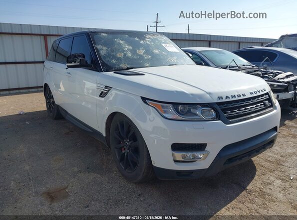 SALWR2EF7GA568767 2016 LAND ROVER RANGE ROVER SPORT White Przód prawy