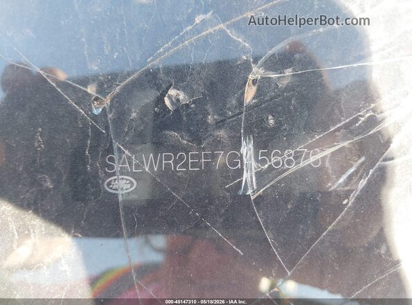 SALWR2EF7GA568767 2016 LAND ROVER RANGE ROVER SPORT White Widok komory silnika