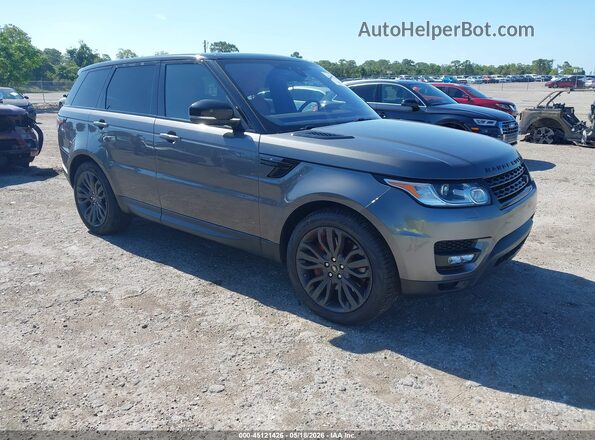 SALWR2FE9HA146975 2017 LAND ROVER RANGE ROVER SPORT Серый Передняя правая четверть
