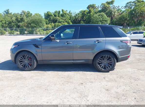 SALWR2FE9HA146975 2017 LAND ROVER RANGE ROVER SPORT Серый Панорамный вид салона 360°