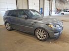 2017 Land Rover Range Rover Sport Hse Серый vin: SALWR2FK6HA668856