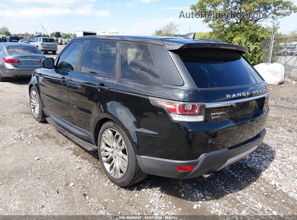SALWR2FK8HA124780 2017 LAND ROVER RANGE ROVER SPORT Black Trasero izquierdo
