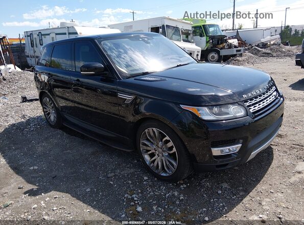 SALWR2FK8HA124780 2017 LAND ROVER RANGE ROVER SPORT Black Delantero derecho
