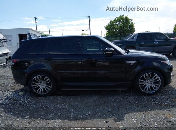 SALWR2FK8HA124780 2017 LAND ROVER RANGE ROVER SPORT Black Vista interior trasera
