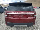 2017 Land Rover Range Rover Sport Hse Бордовый vin: SALWR2FK8HA173803