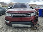 2017 Land Rover Range Rover Sport Hse Бордовый vin: SALWR2FK8HA173803